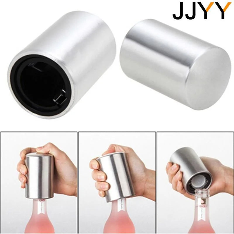 JJYY Black Poker Card Bottle Opener – Stylish & Functional Bar Tool