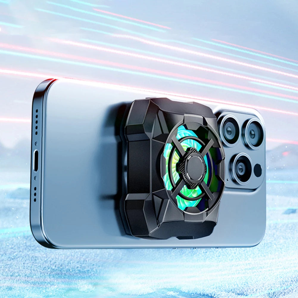 Wireless Phone Cooler – Magnetic Chill for Mobile Gaming!