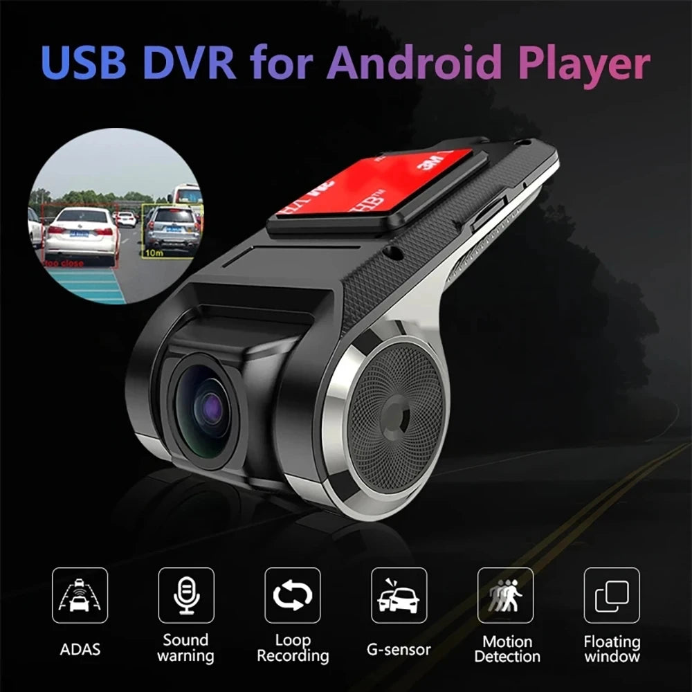 ADAS Dash Cam for Android – Full HD 1080P Car DVR