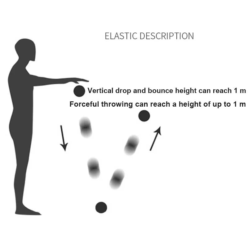 Rubber Massage Ball for Muscle Pain Relief