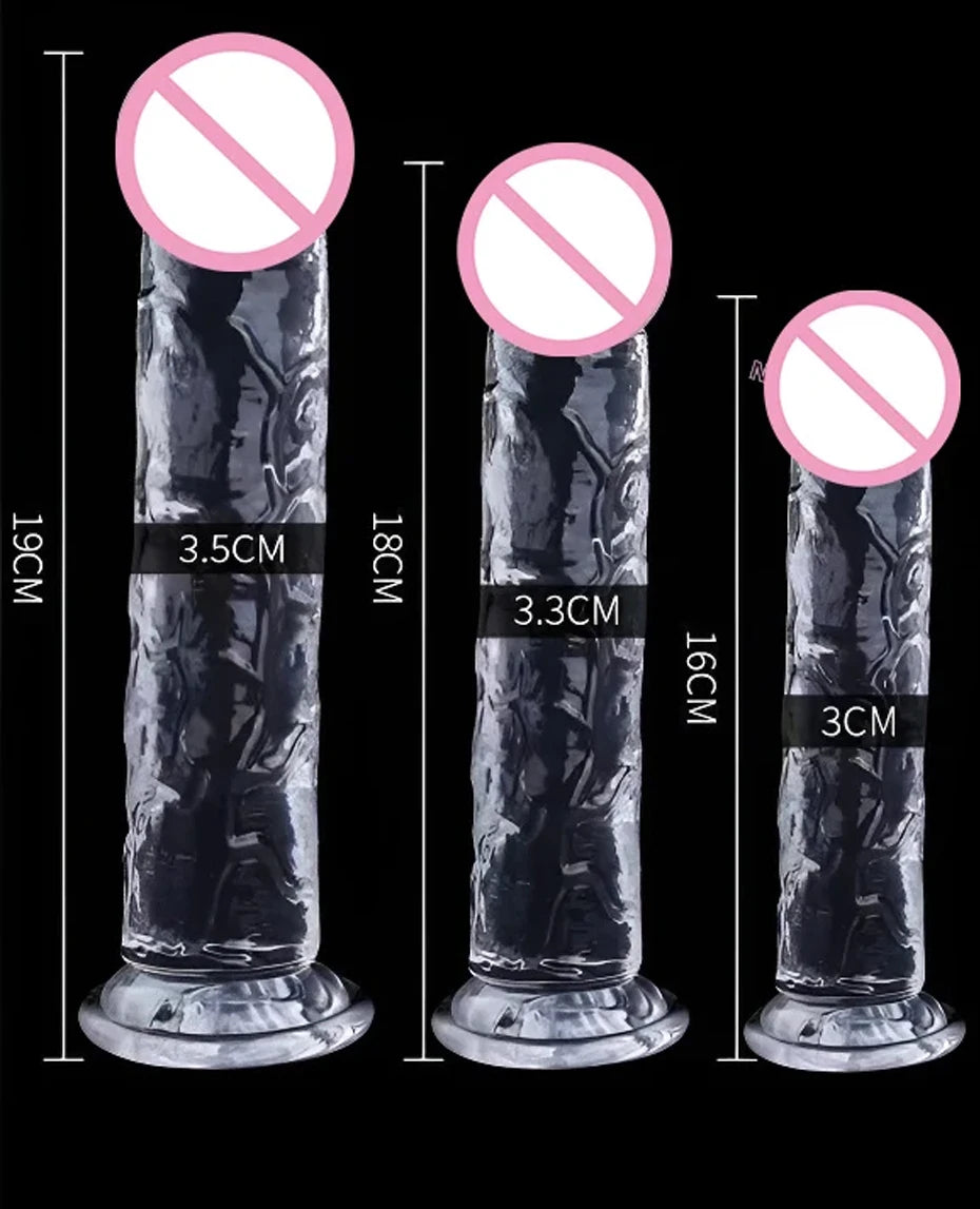 Realistic Suction Cup Dildo for Women