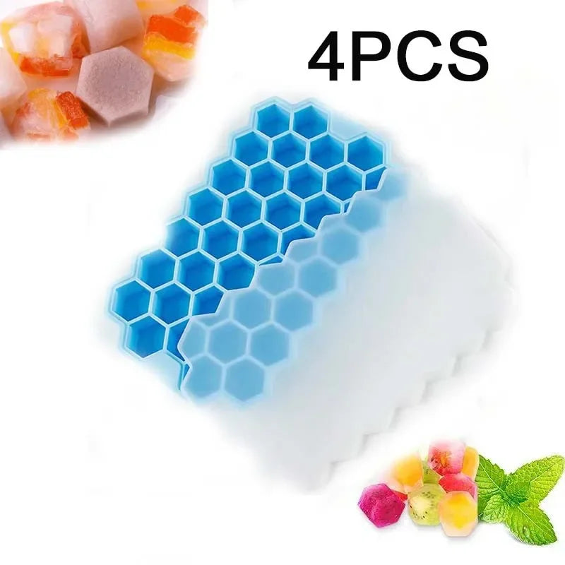 148-Cavity Honeycomb Ice Cube Tray – Chill More, Refill Less