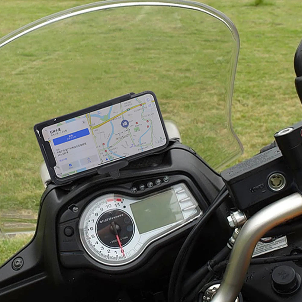 Rechargeable GPS/Phone Mount for SUZUKI V-Strom 650 XT