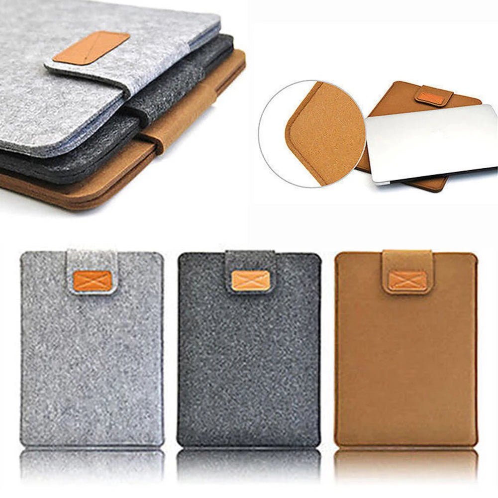 Slim Felt Tablet Sleeve – Elegant MacBook Protection