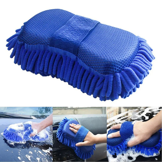 Microfiber Car Wash Sponge Cleaning Pad