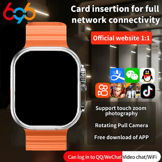 Ultra 4G Smartwatch with Camera & GPS