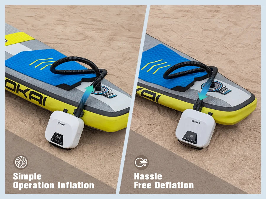 CYCPLUS D14PRO Electric SUP Pump with 20 PSI Battery