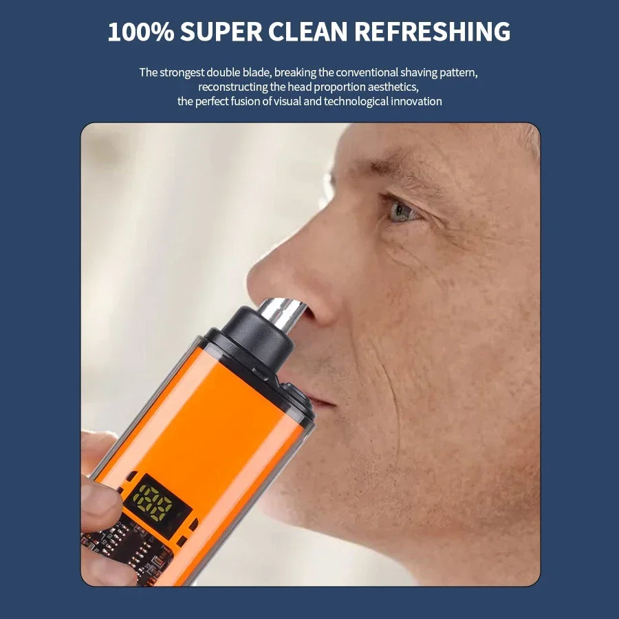 2-in-1 Electric Ear Nose Hair Trimmer