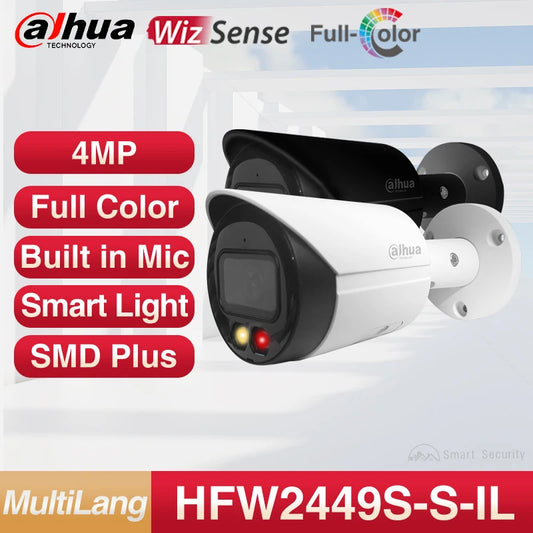 Dahua 4MP Smart Dual Light IP Camera – Outdoor Mini Bullet CCTV