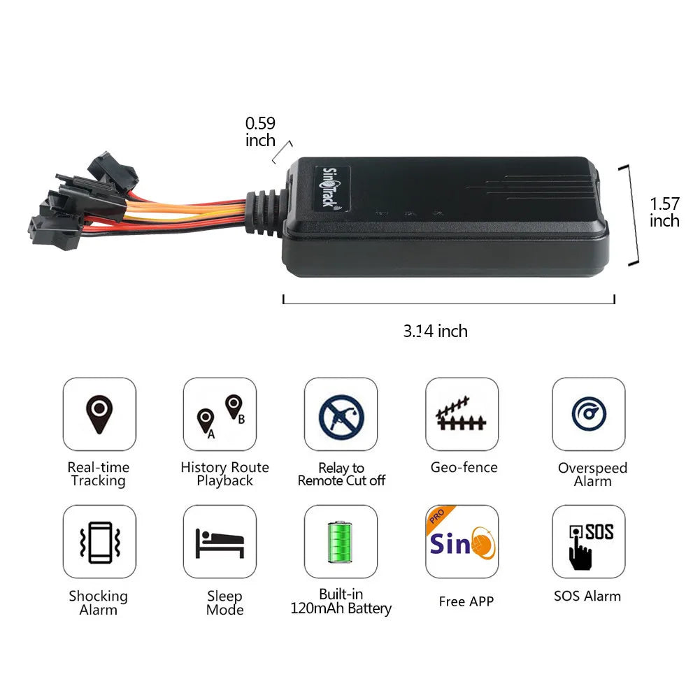 Protect your vehicle with Global GPS Tracker ST-906!