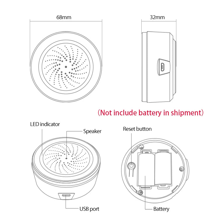 Smart Siren Alarm for Home Safety