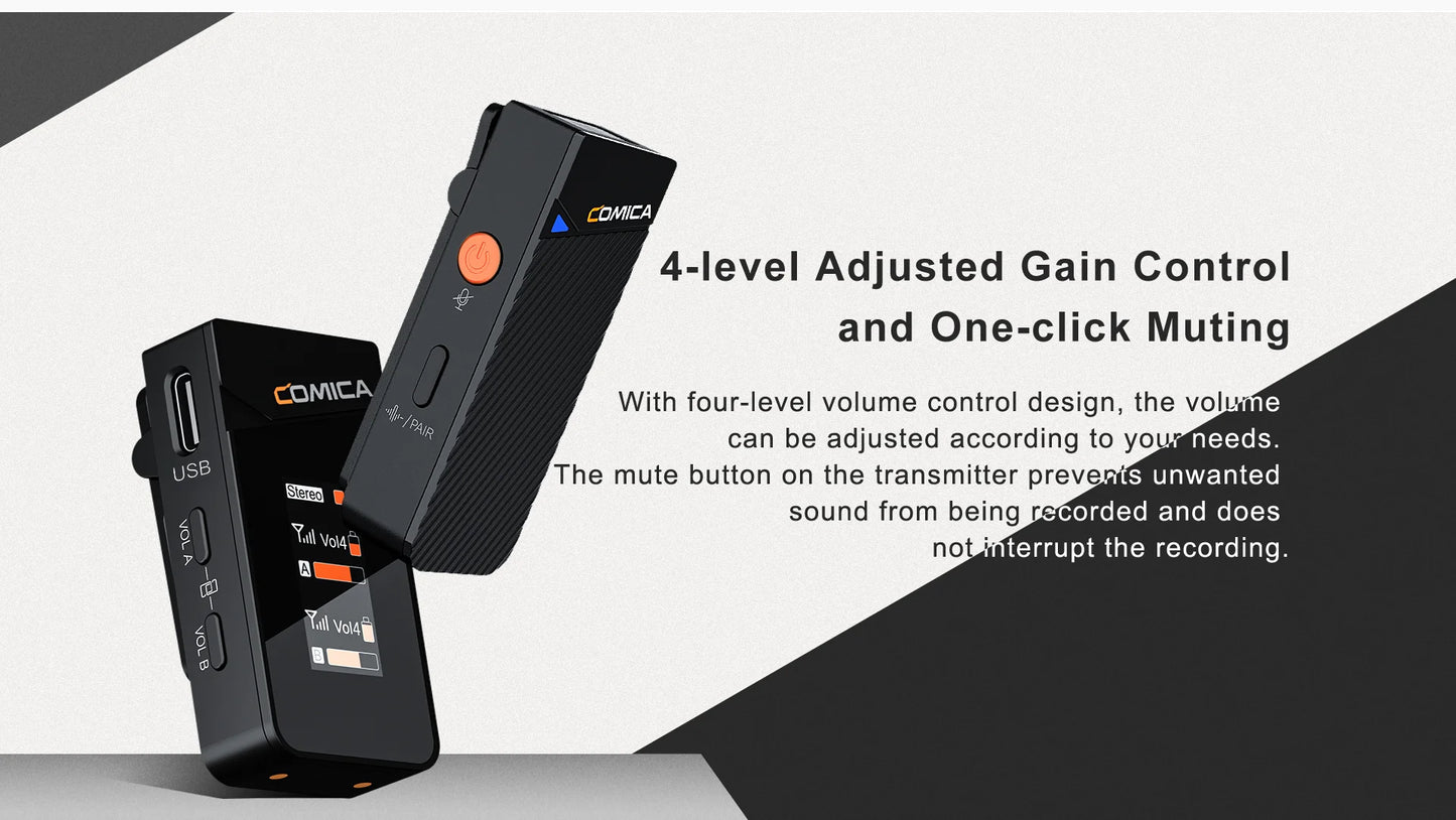 Comica Vimo C Mini Wireless Lapel Microphone Kit