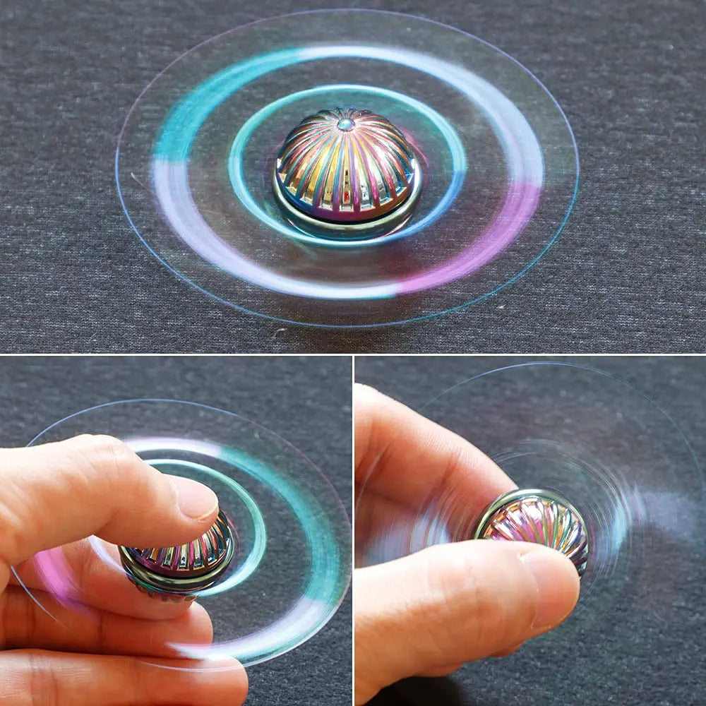 Medieval Magic-Themed Fidget Spinner – Metal Stress Toy