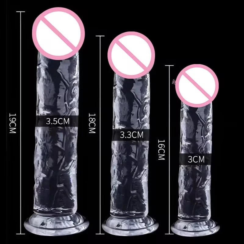 Realistic Suction Cup Dildo for Women