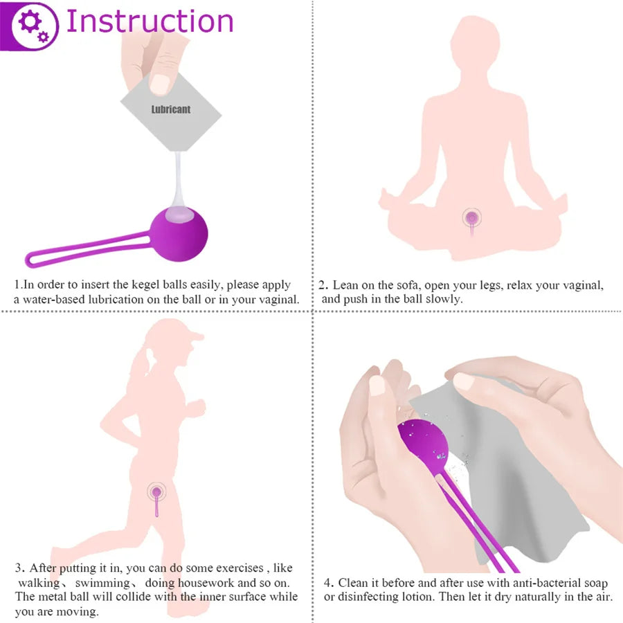 Kegel Geisha Balls Vaginal Muscle Trainer
