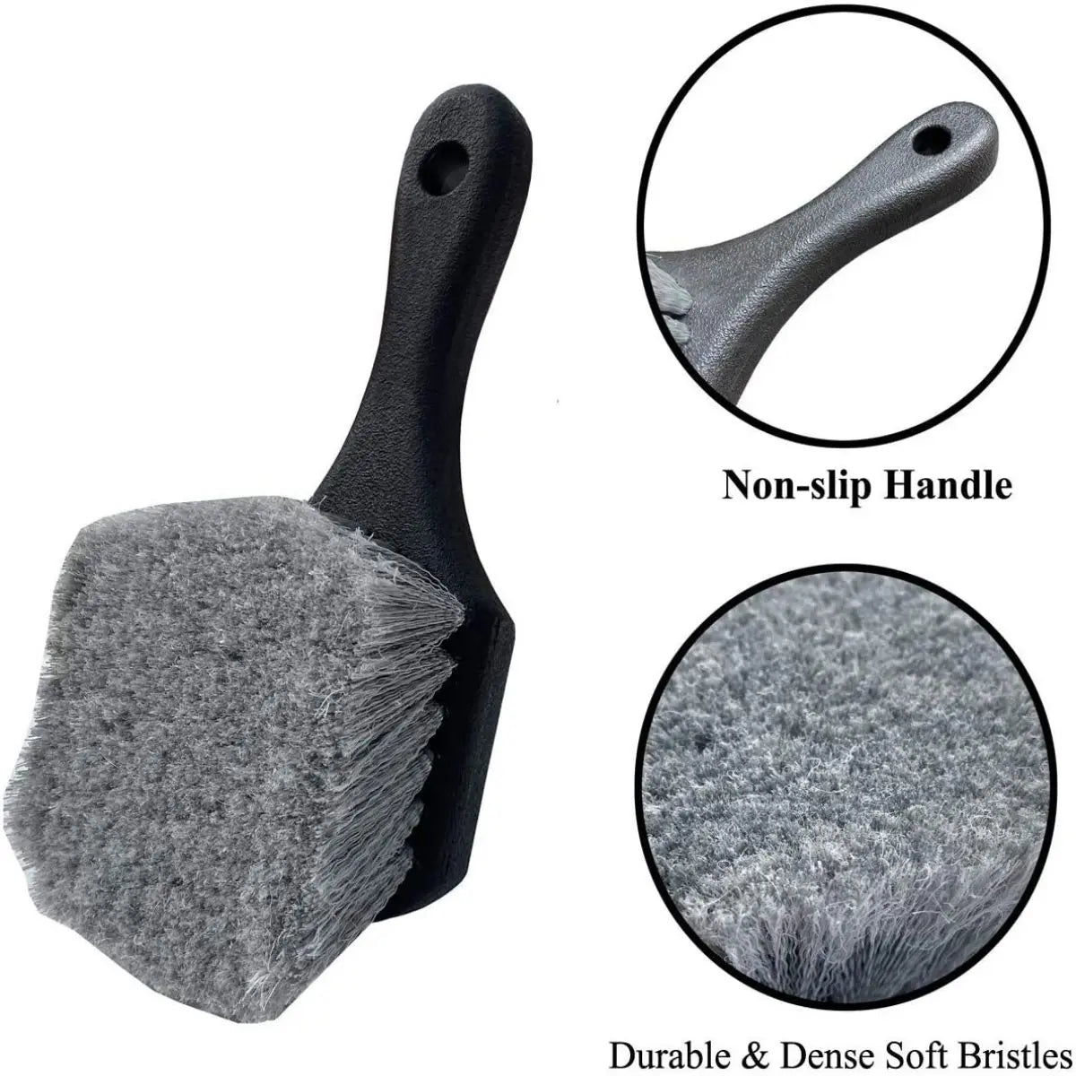 Car Wheel & Rim Cleaning Brush Set