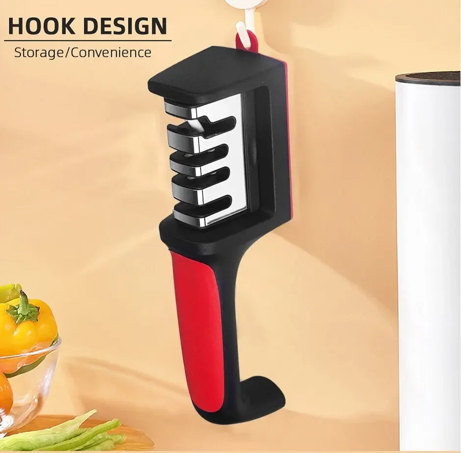 Multifunctional Knife & Scissors Sharpener – Precision Sharpening at Your Fingertips!