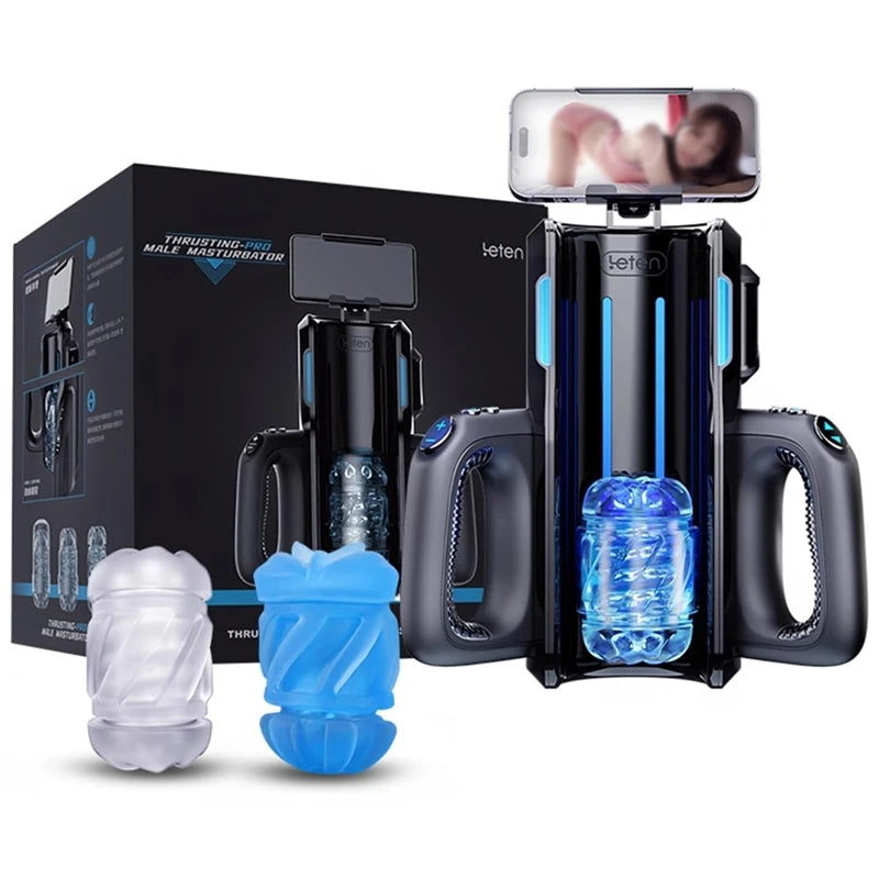 Leten THRUSTING-PRO High Telescopic Male Masturbator Cup