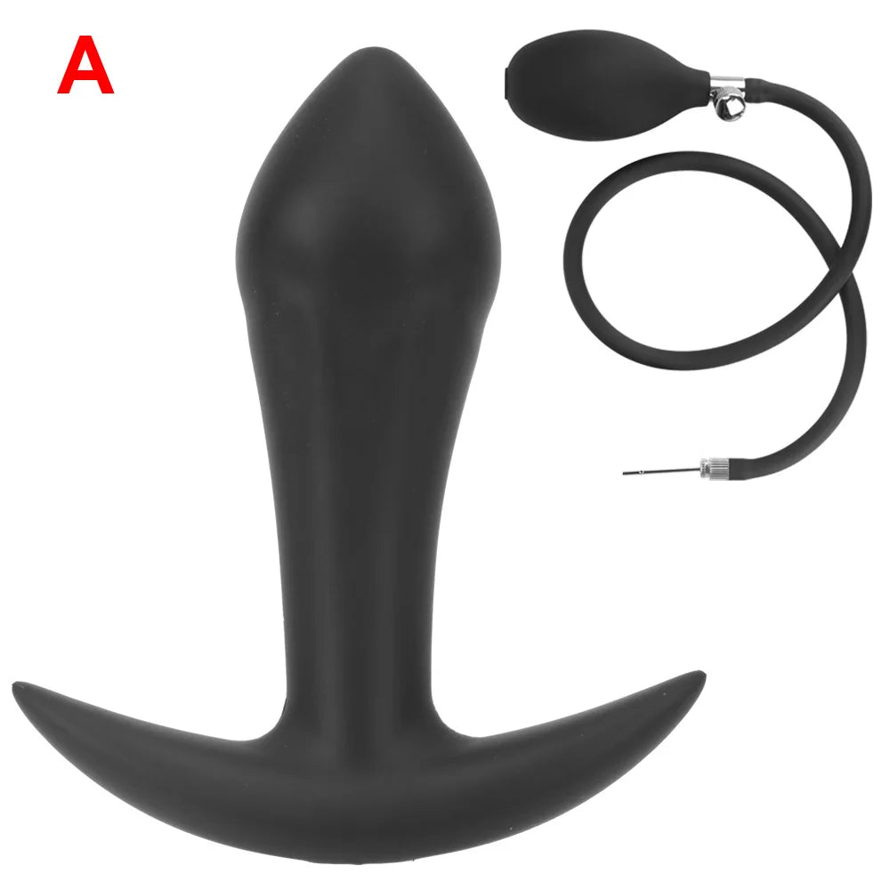 Inflatable Anal Plug & Vaginal Expander for Couples
