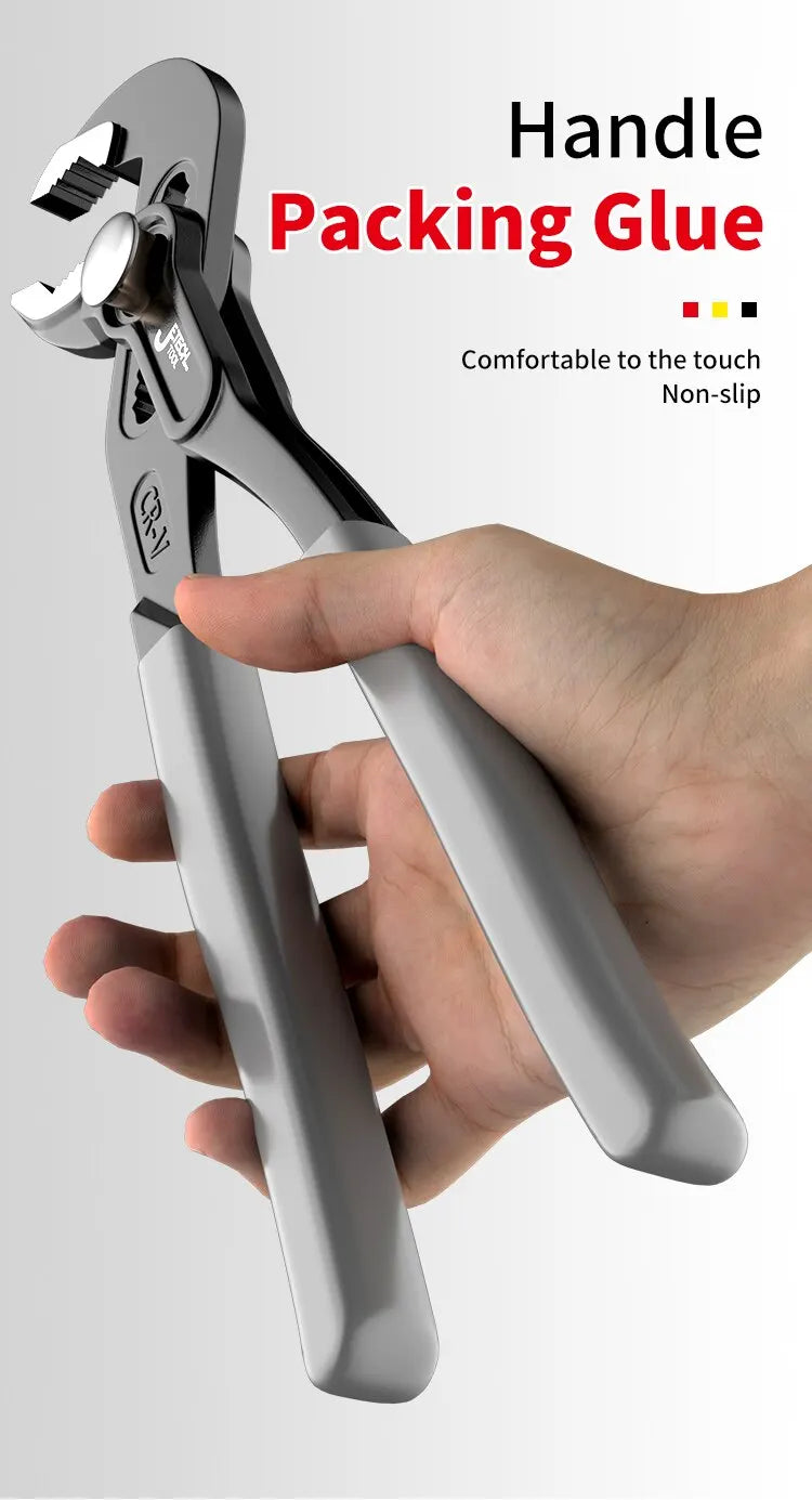 Adjustable Water Pump Pliers – Quick-Release Plumbing Tool