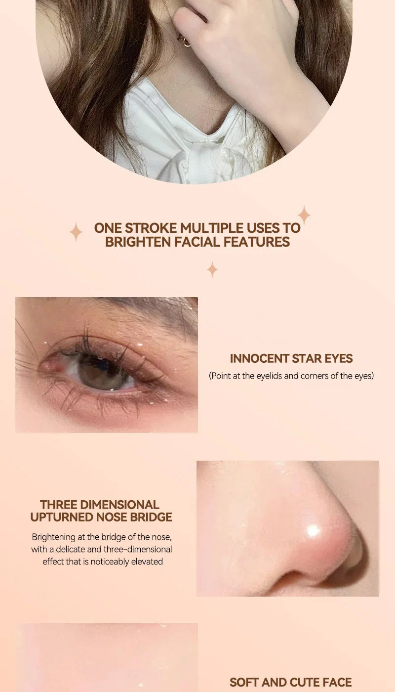 HERORANGE Mini Bullet Eye Shadow Stick