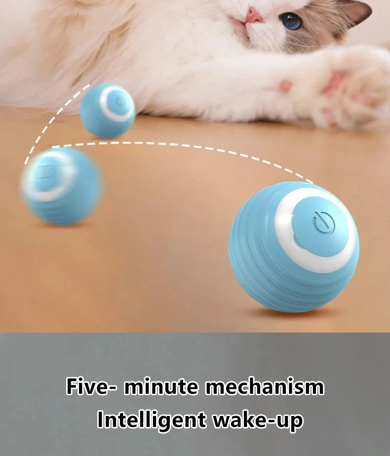 Smart Rolling Interactive Cat Toy Ball