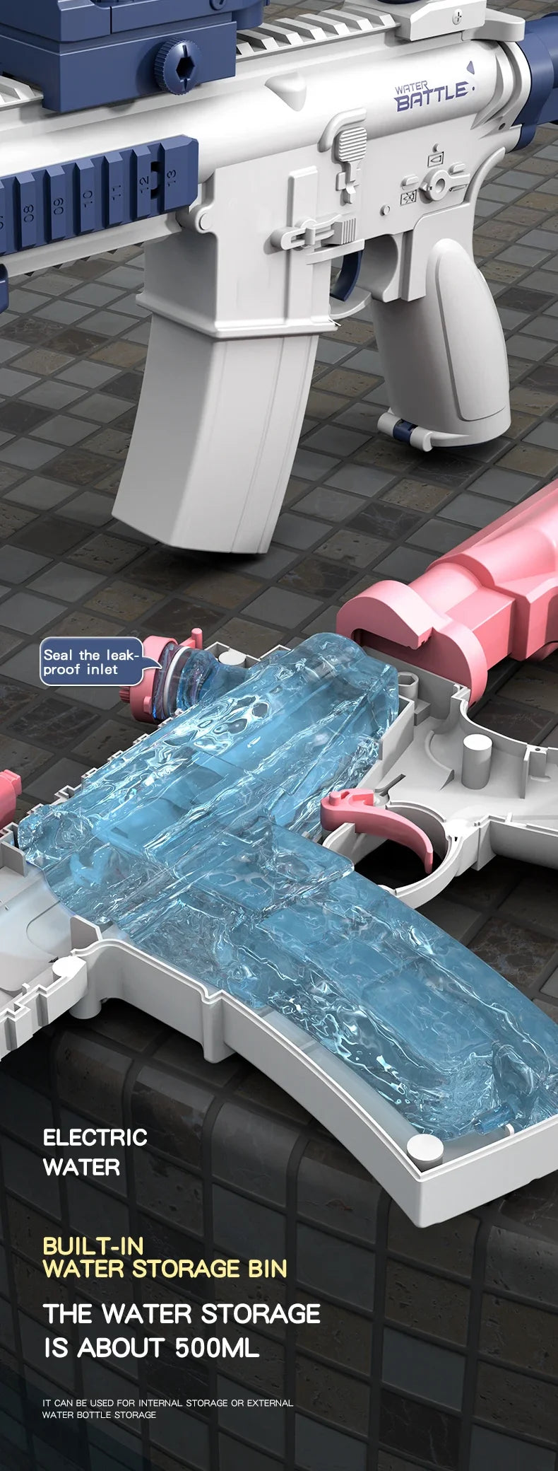 M416 Electric Water Gun Automatic Toy