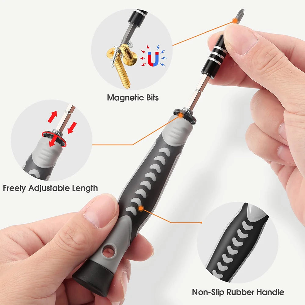 WOZOBUY Magnetic Screwdriver Set – One Kit, Every Fix!