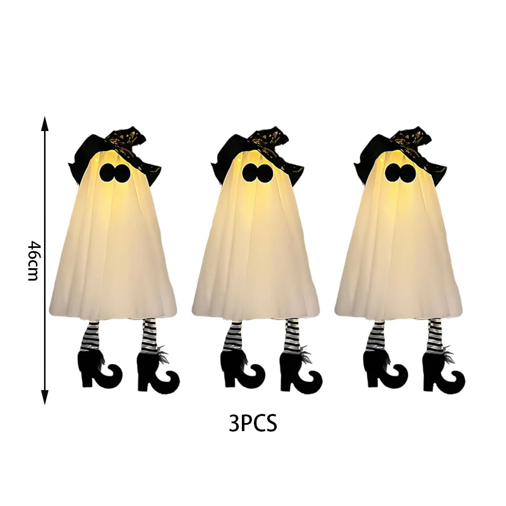LED Light Up Witch Ghost Hanging Decoration