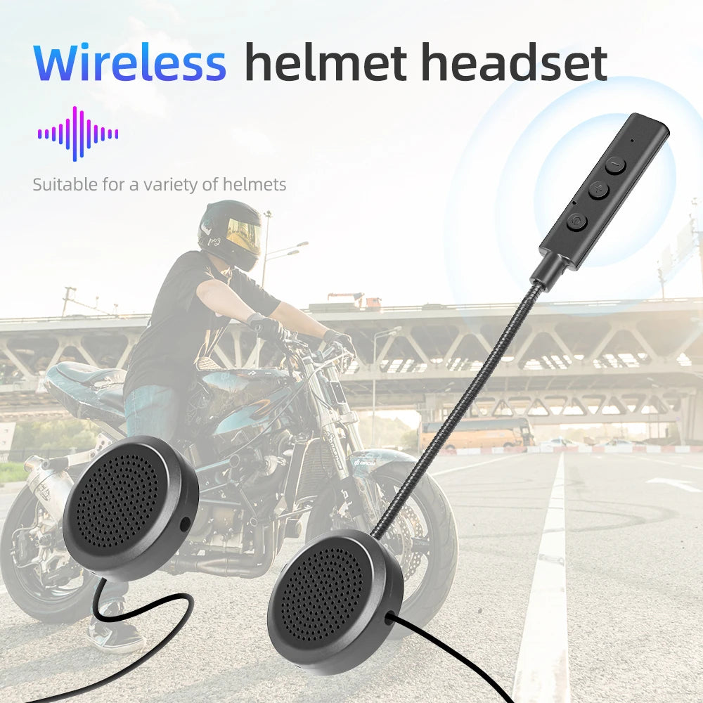 Motorcycle Bluetooth 5.3 Stereo Helmet Headset