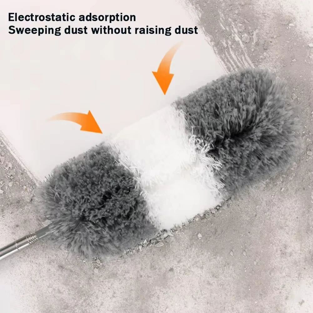 Extendable Microfiber Duster – Telescopic & Bendable Cleaning Brush