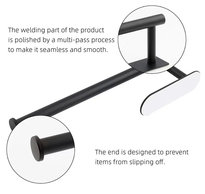 Kitchen Paper Towel Holder Adhesive Tissue Hanger