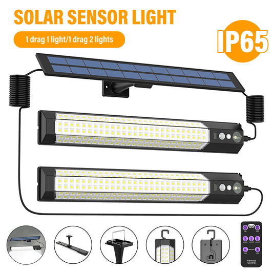 Smart Solar Sensor Wall Sconce LED Light