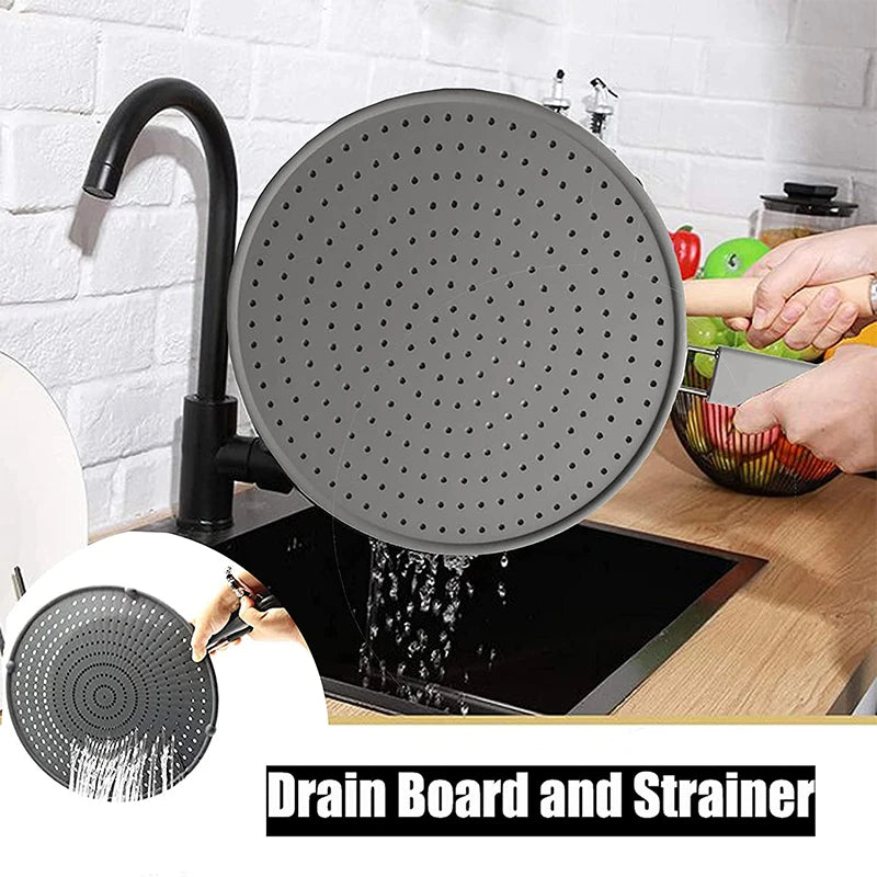 Silicone Oil Splatter Guard for Frying Pans