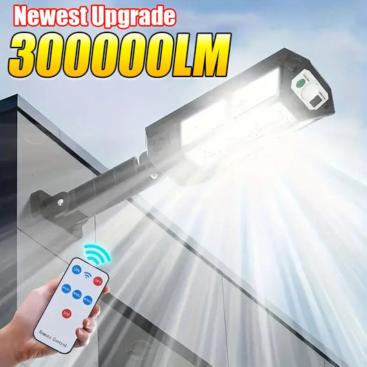 Upgraded Solar LED Outdoor Light with Sensor