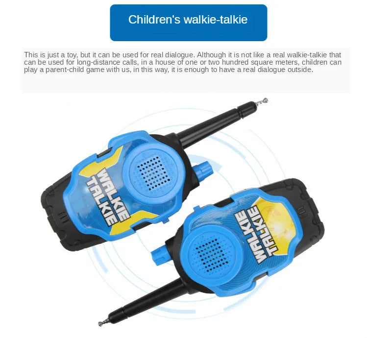 2PCS Mini Wireless Walkie Talkies for Kids