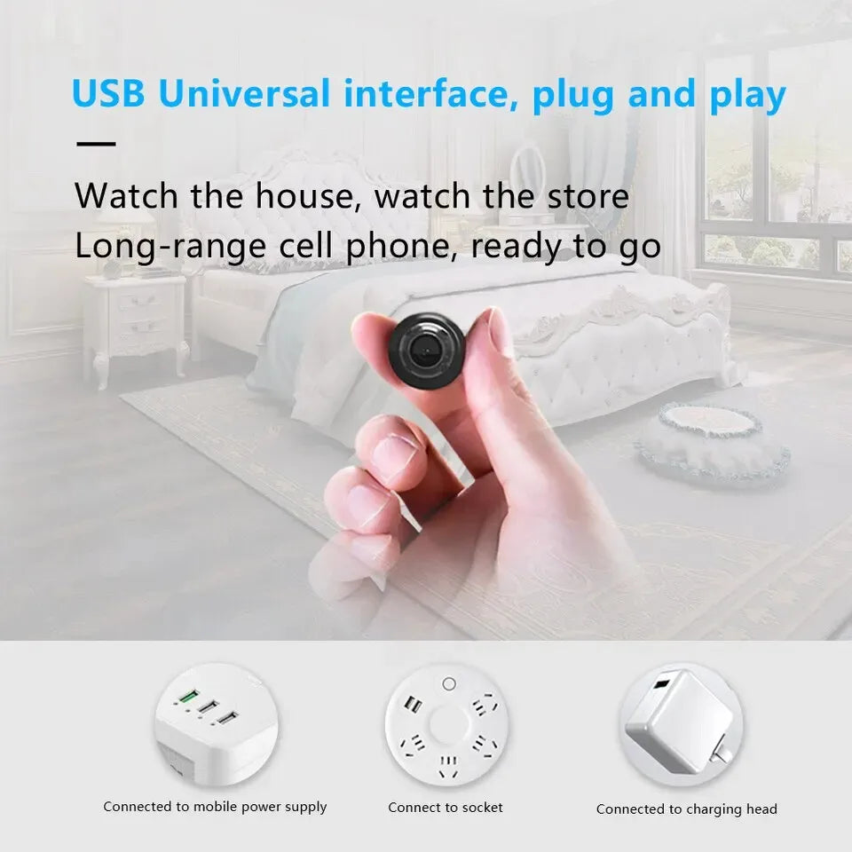 X5 Mini HD1080P Wireless WiFi Security Camera - Clickilix