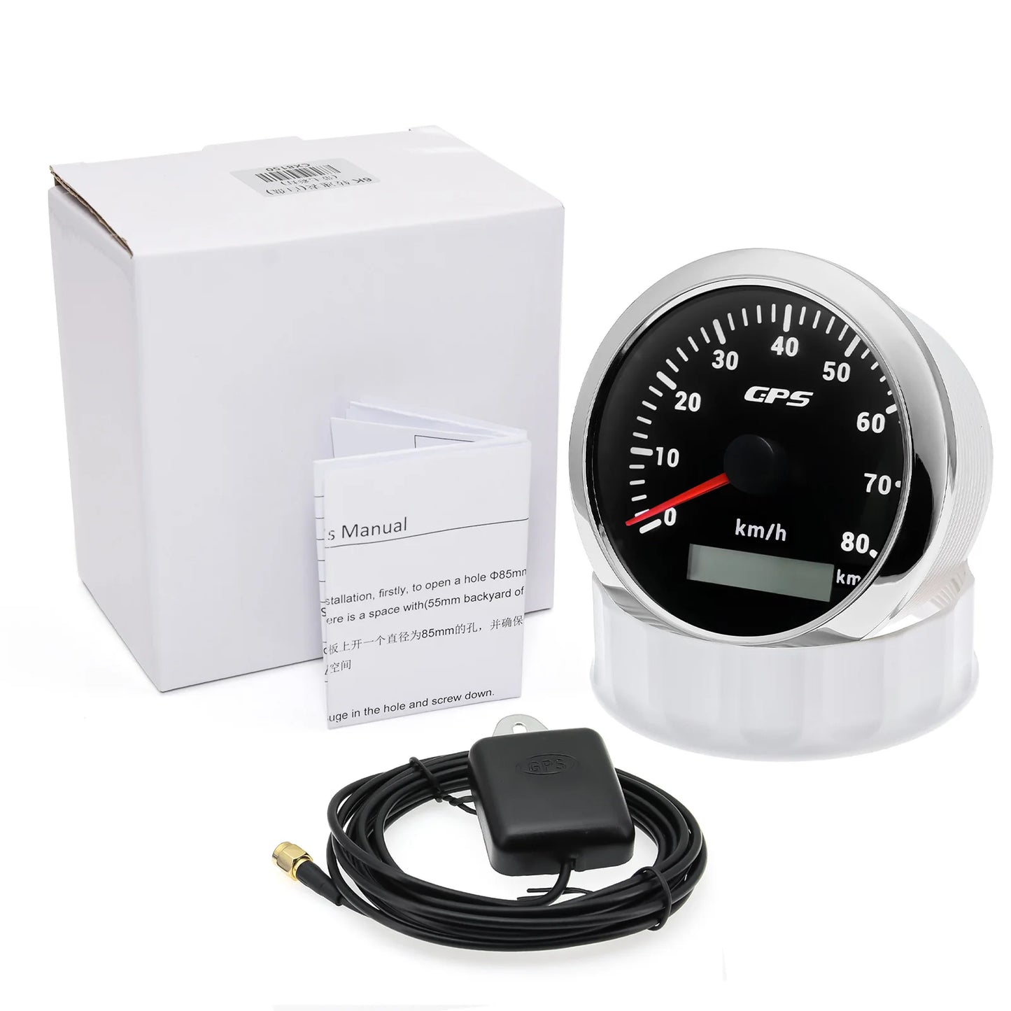 GPS Speedometer Gauge – Accurate Speed for Any Ride!