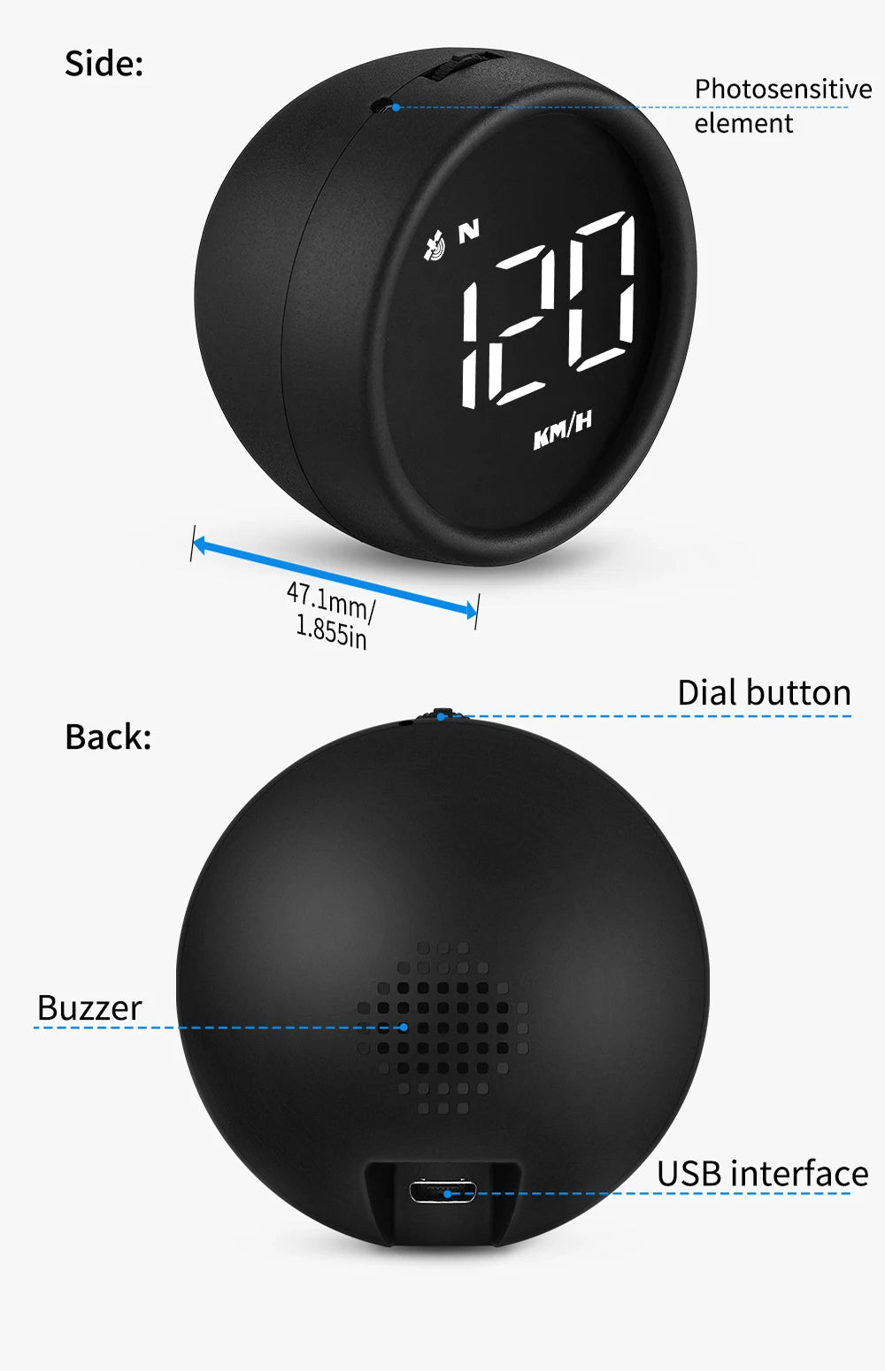 G1 GPS HUD Speedometer – Smarter Driving Starts Here!