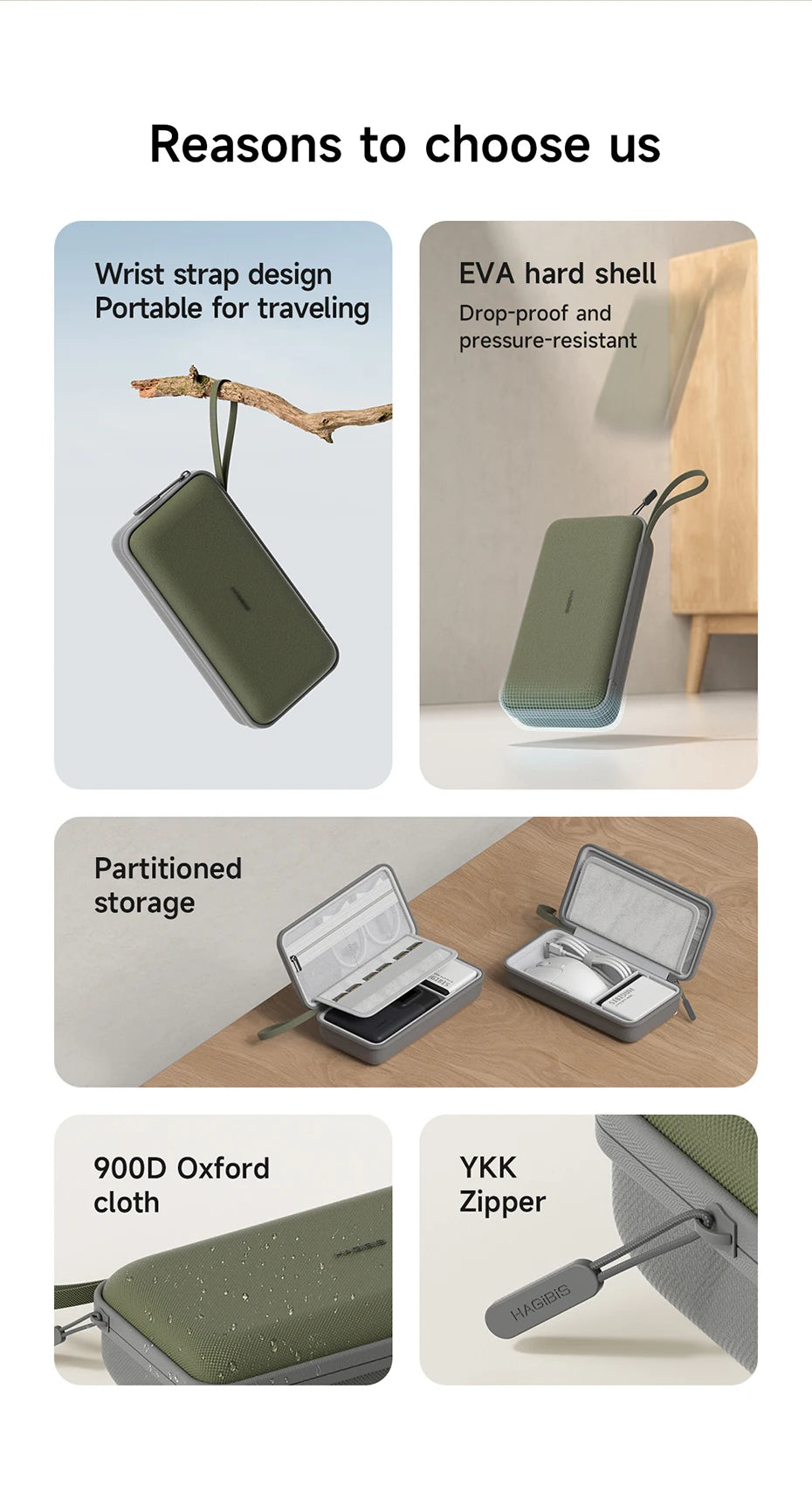 Hagibis Travel Electronic Organizer – No More Cable Chaos!