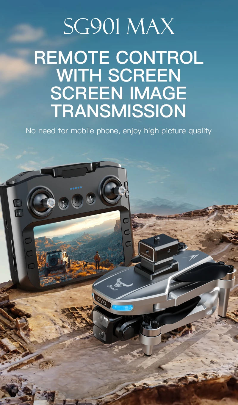 New SG901 MAX GPS Drone Professional 8K Camera Aerial FPV Brush Avoiding Obstacle