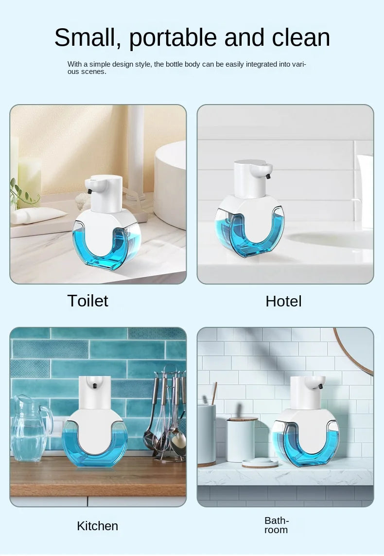 Touchless Smart Soap Dispenser 420ml – Wall-Mounted