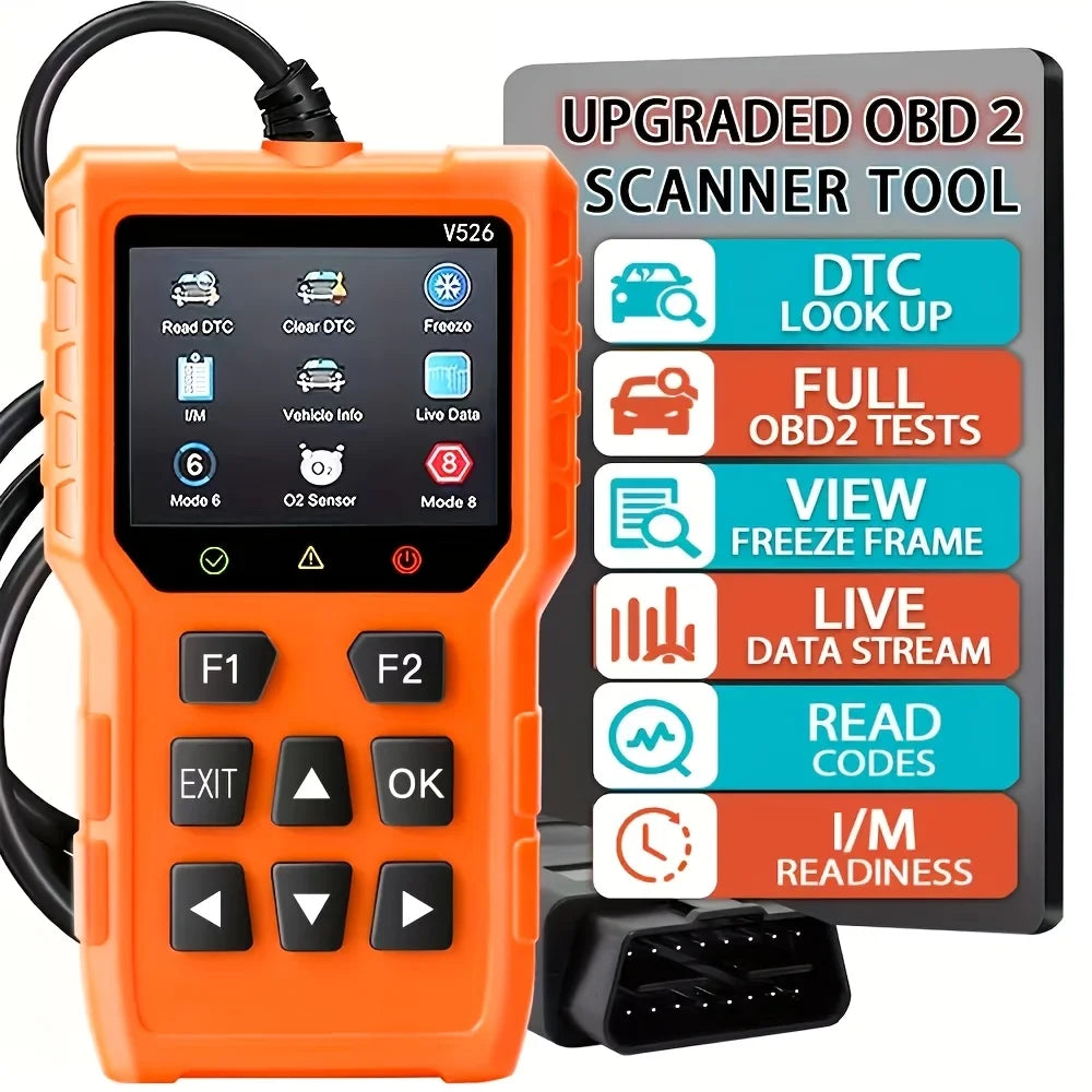 OBD2 Diagnostic Scanner Tool – Real-Time Insight for Smarter Driving