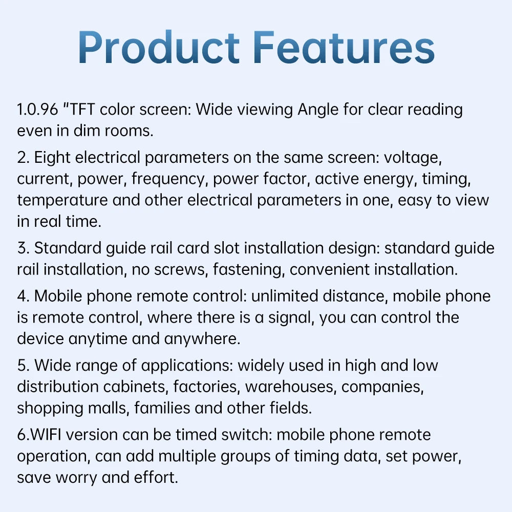 Tuya WiFi Smart Switch with Energy Meter