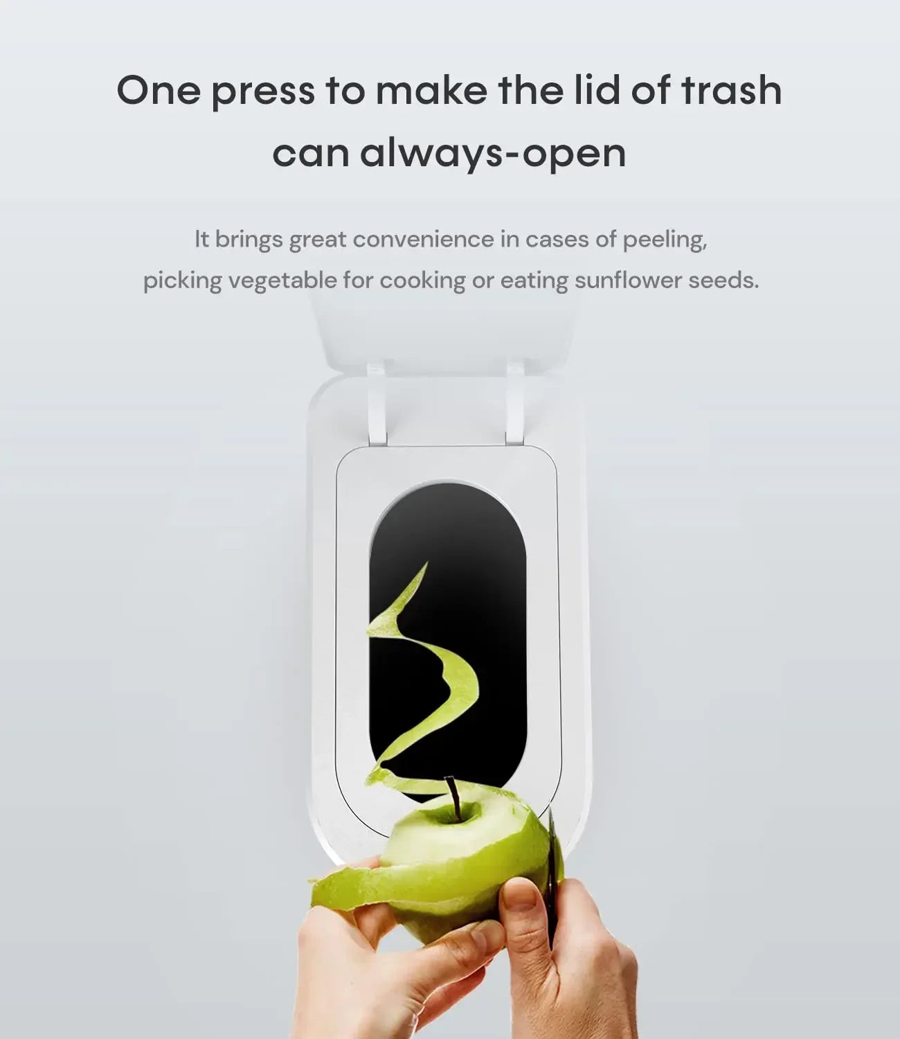 TOWNEW T3 Smart Sensor Trash Bin – Self-Sealing & Hygienic