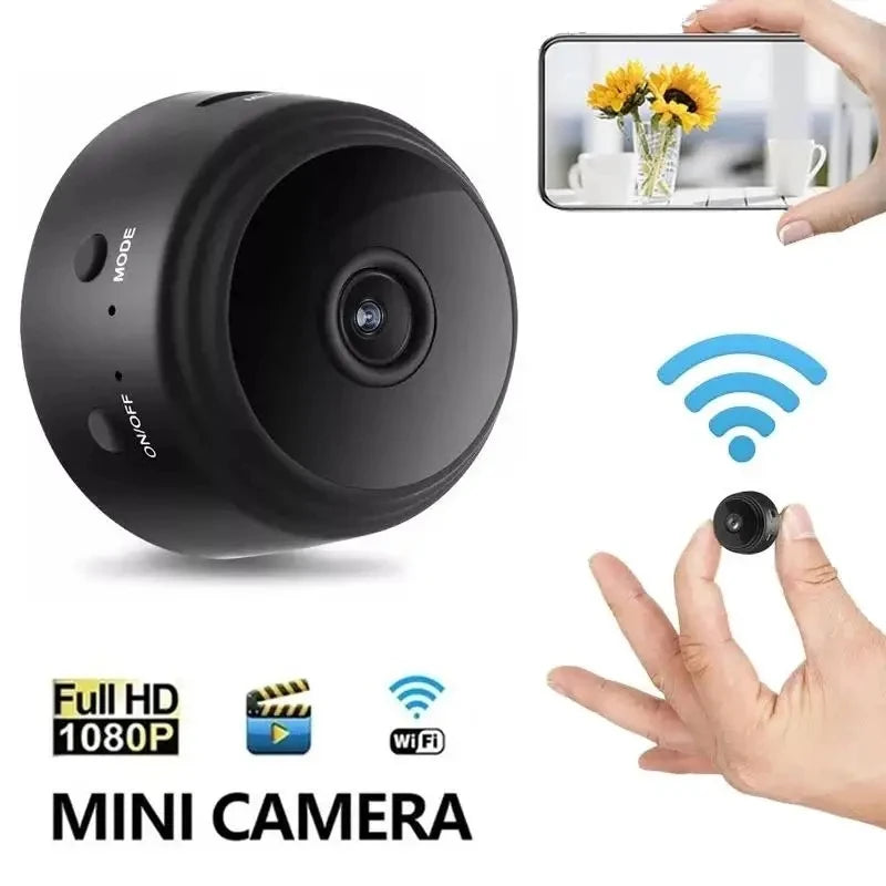 Secure your space with the A9 Mini WiFi Camera!