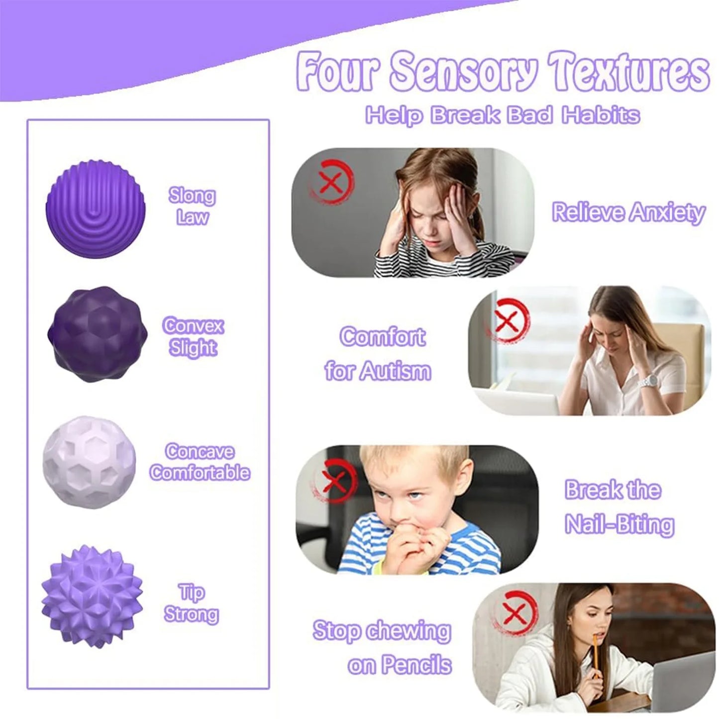Silicone Magnetic Fidget Balls for Anxiety Relief