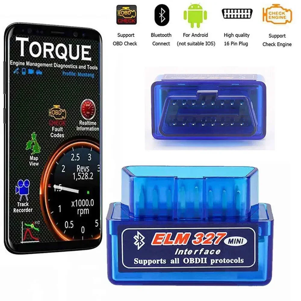 ELM327 OBD2 Bluetooth Car Diagnostic Tool
