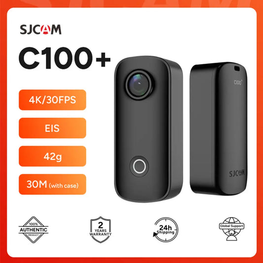 Capture every moment with SJCAM C100 Plus 4K Action Camera!