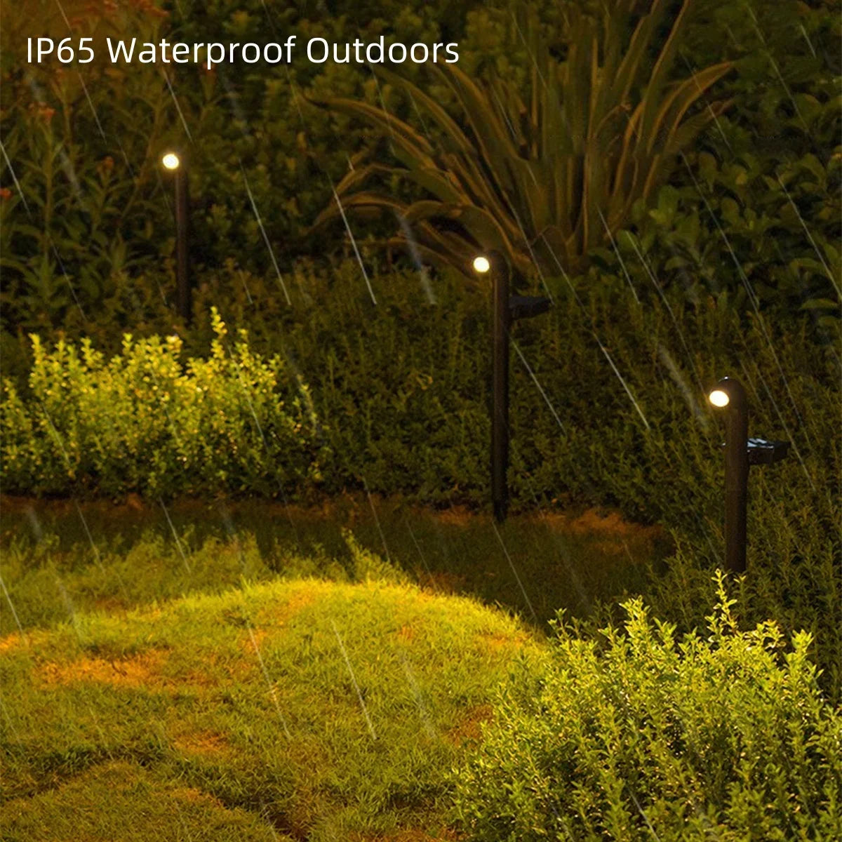 Waterproof LED Solar Garden Path Lights